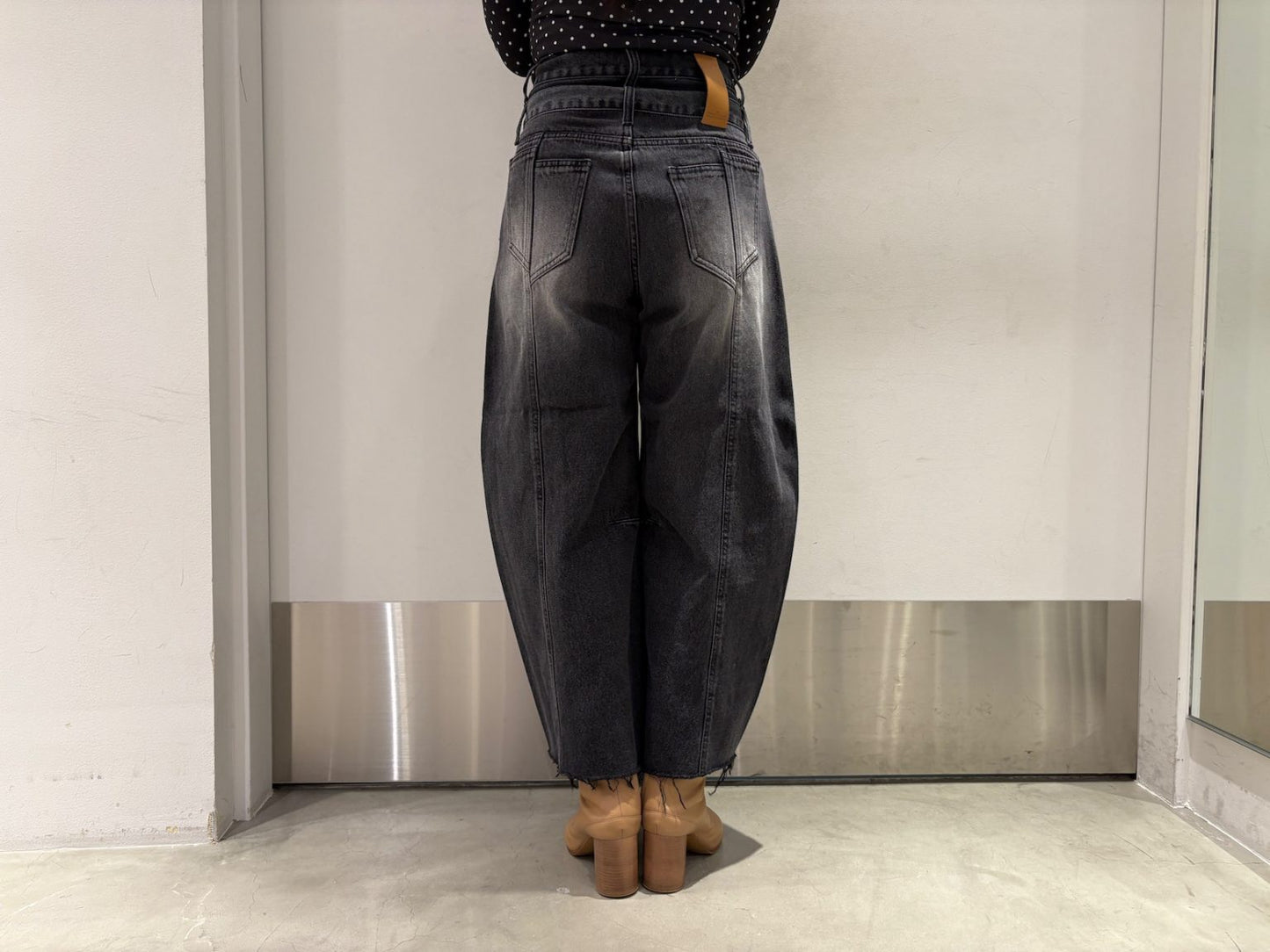 BALLOON SHAPED LAYERED DENIM【25AW】