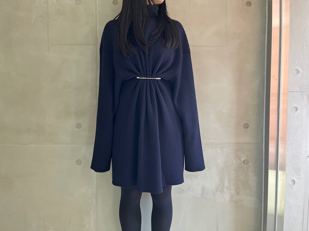 Pinched Mini Dress【25AW】　