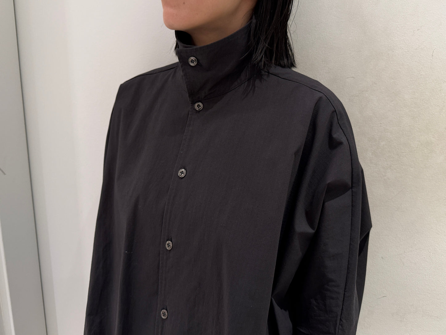 CUFFS PONCHO SHIRT【25AW】