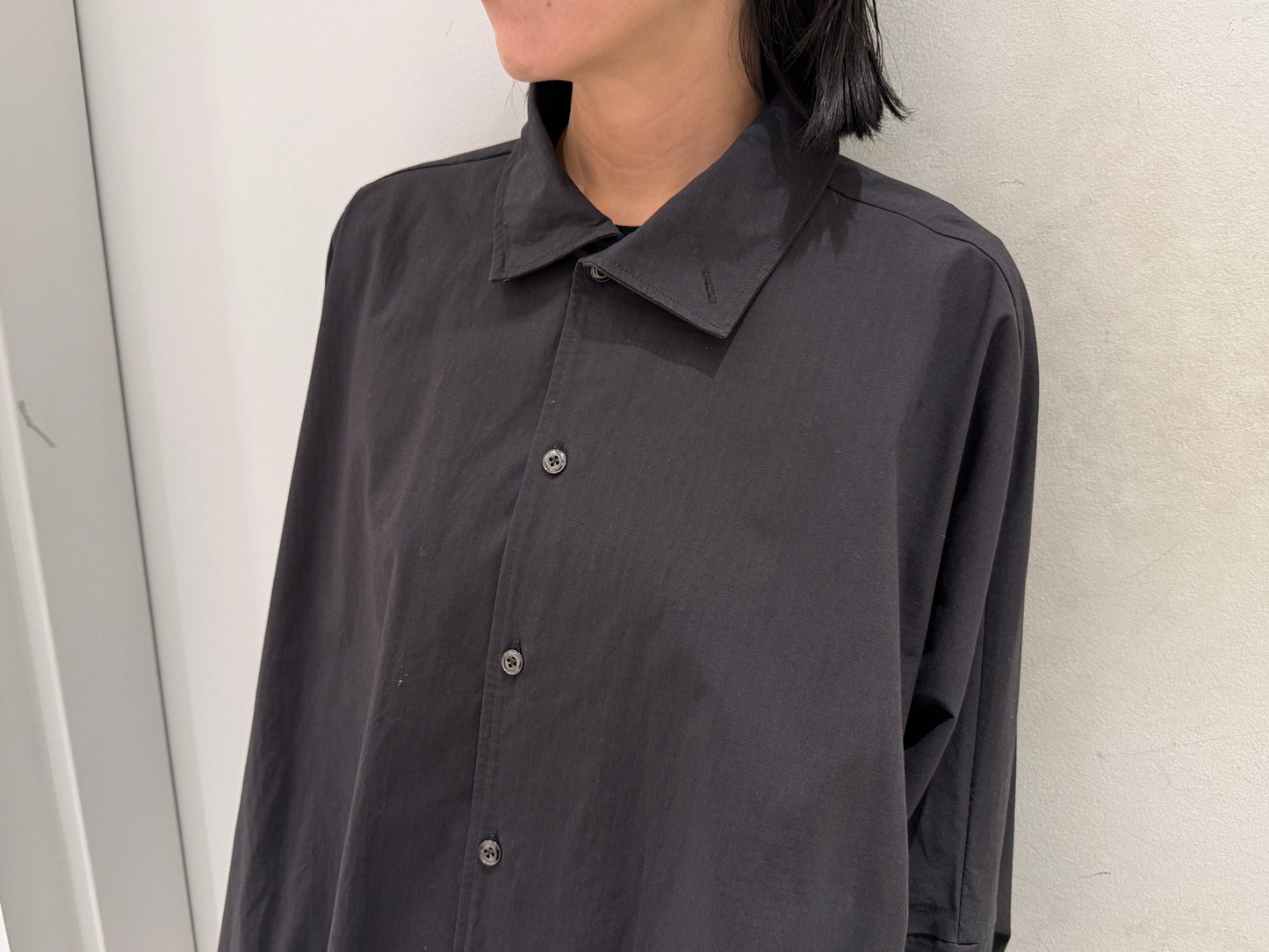 CUFFS PONCHO SHIRT【25AW】