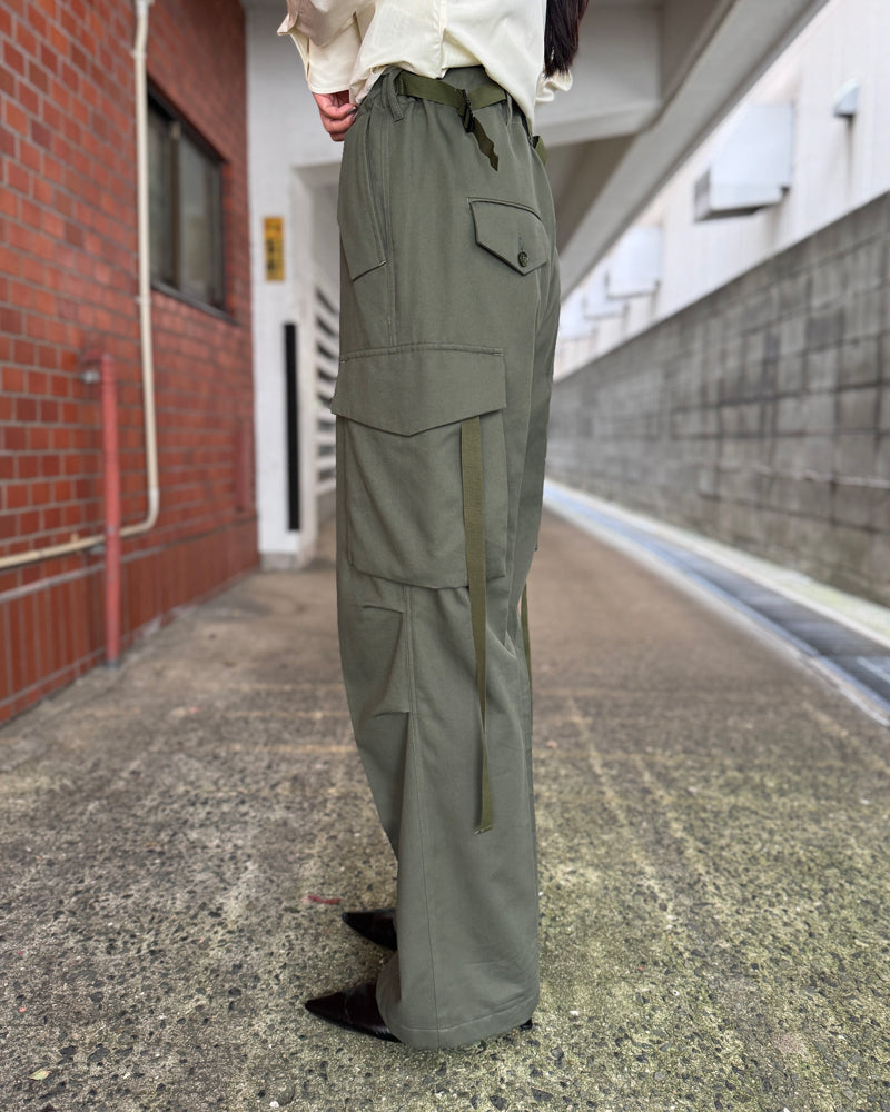 SAFARI PANTS COTTON CASHMERE（UNISEX）