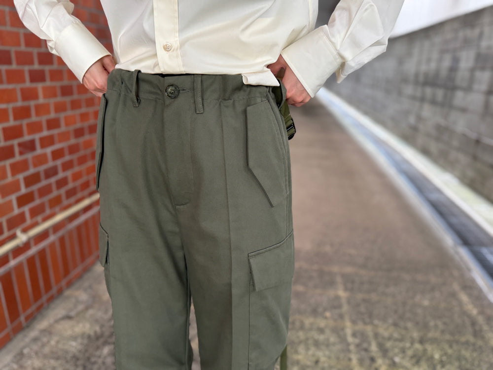 SAFARI PANTS COTTON CASHMERE（UNISEX）