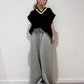 SWEAT STUCKED PANTS【25AW】