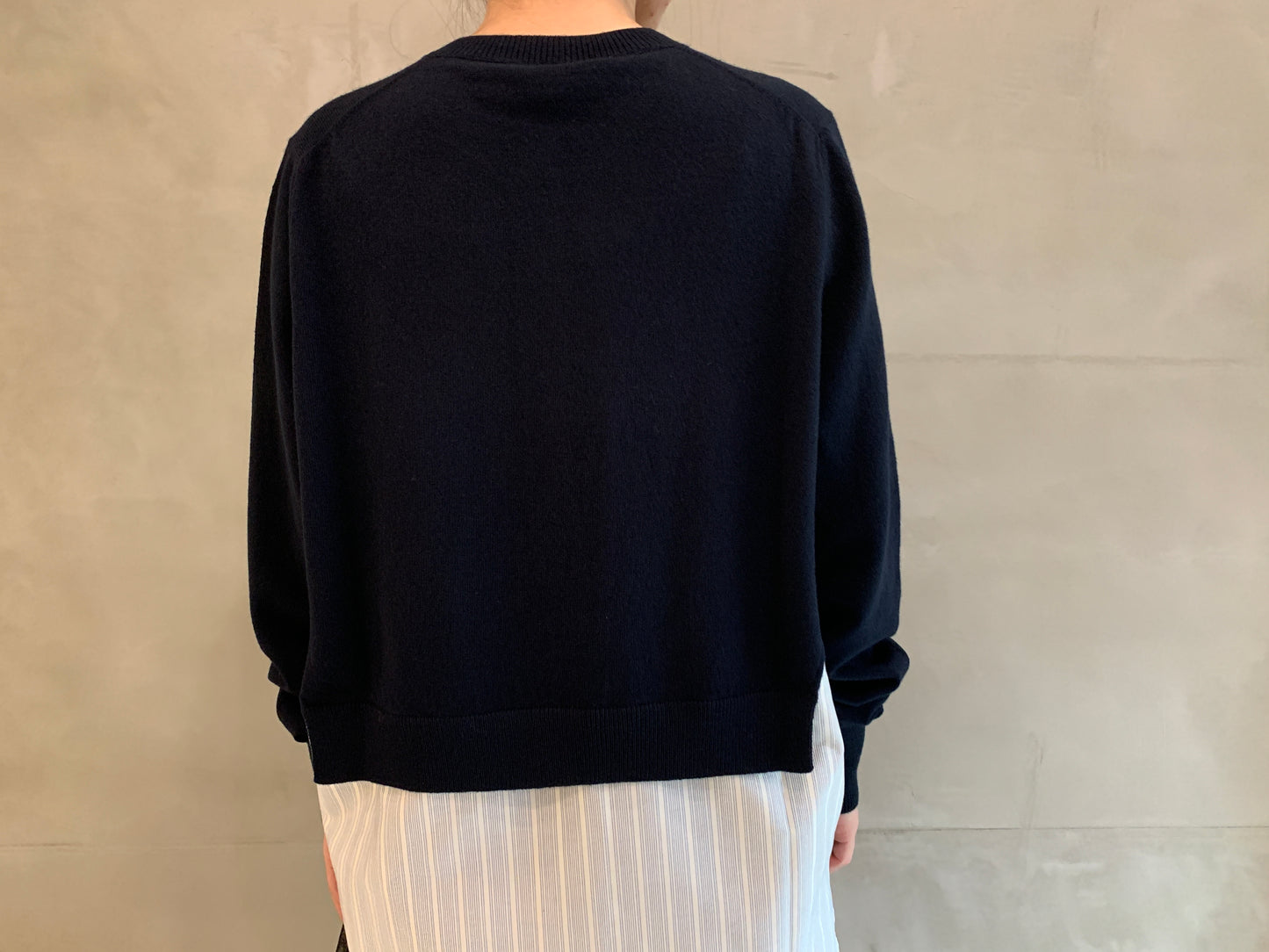 KNIT AND FABRIC CARDIGAN【25AW】