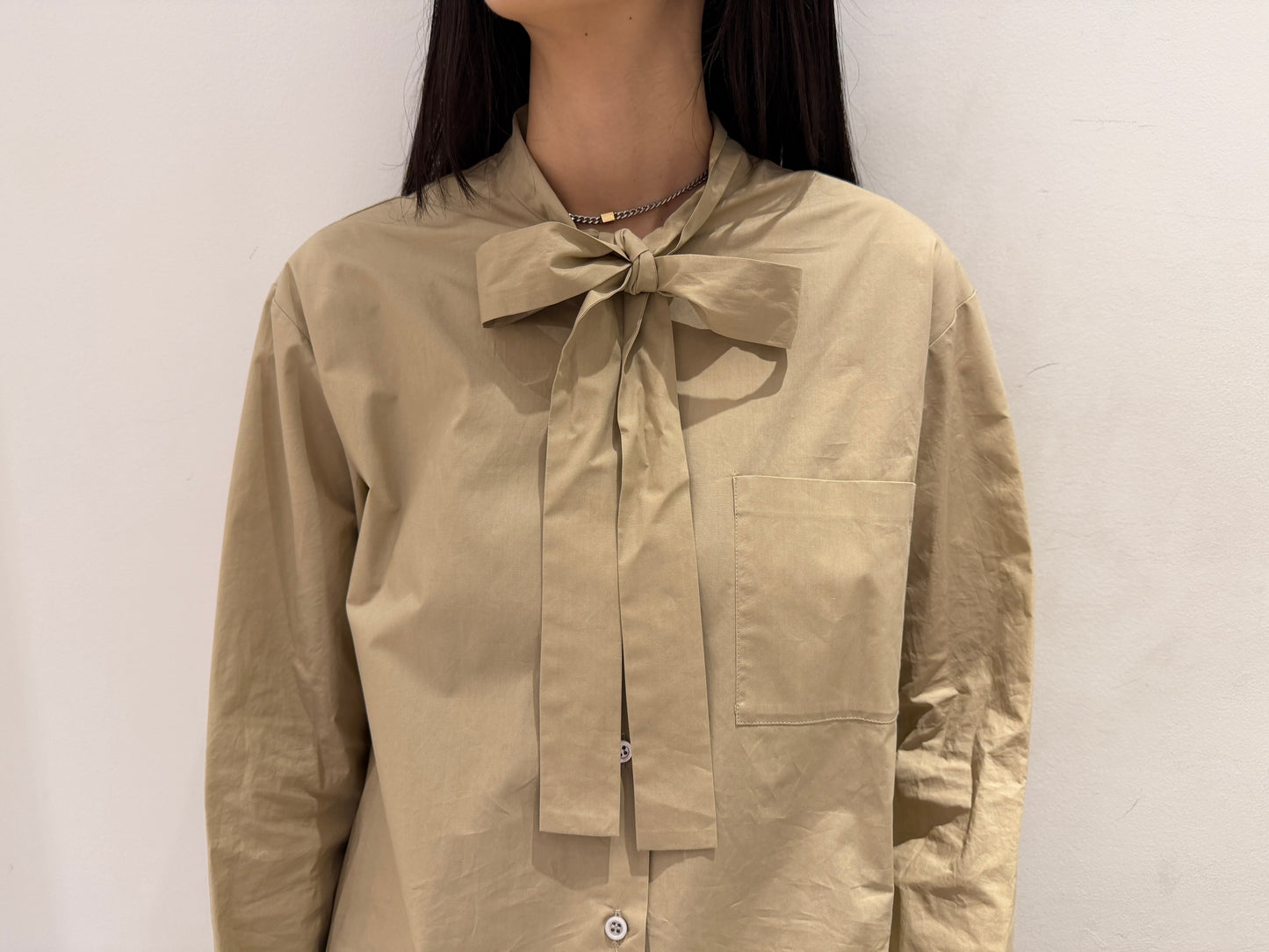 タイ付ブラウス【25AW】