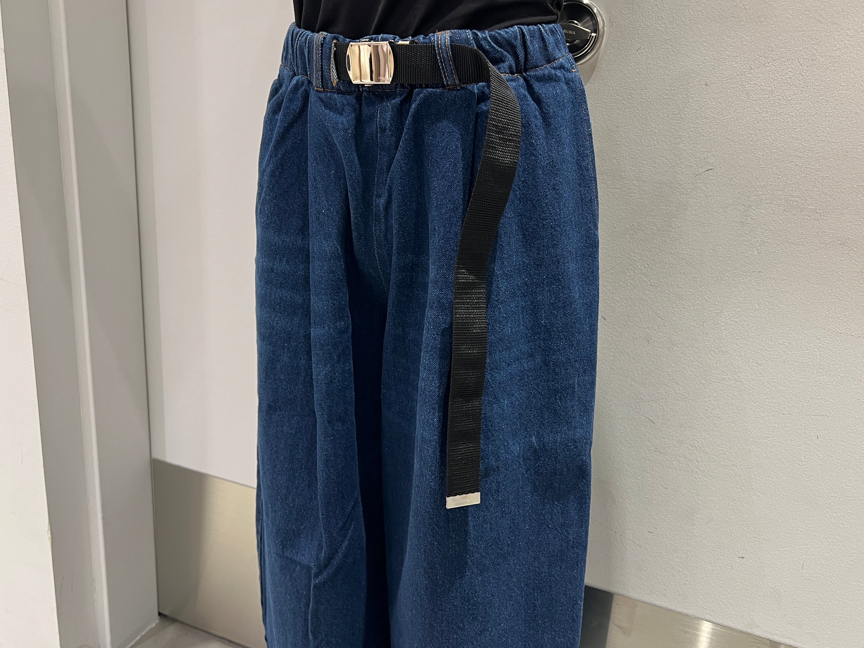 デニム ベルテットパンツ｜M53.（エムゴーサン）通販オンラインストア