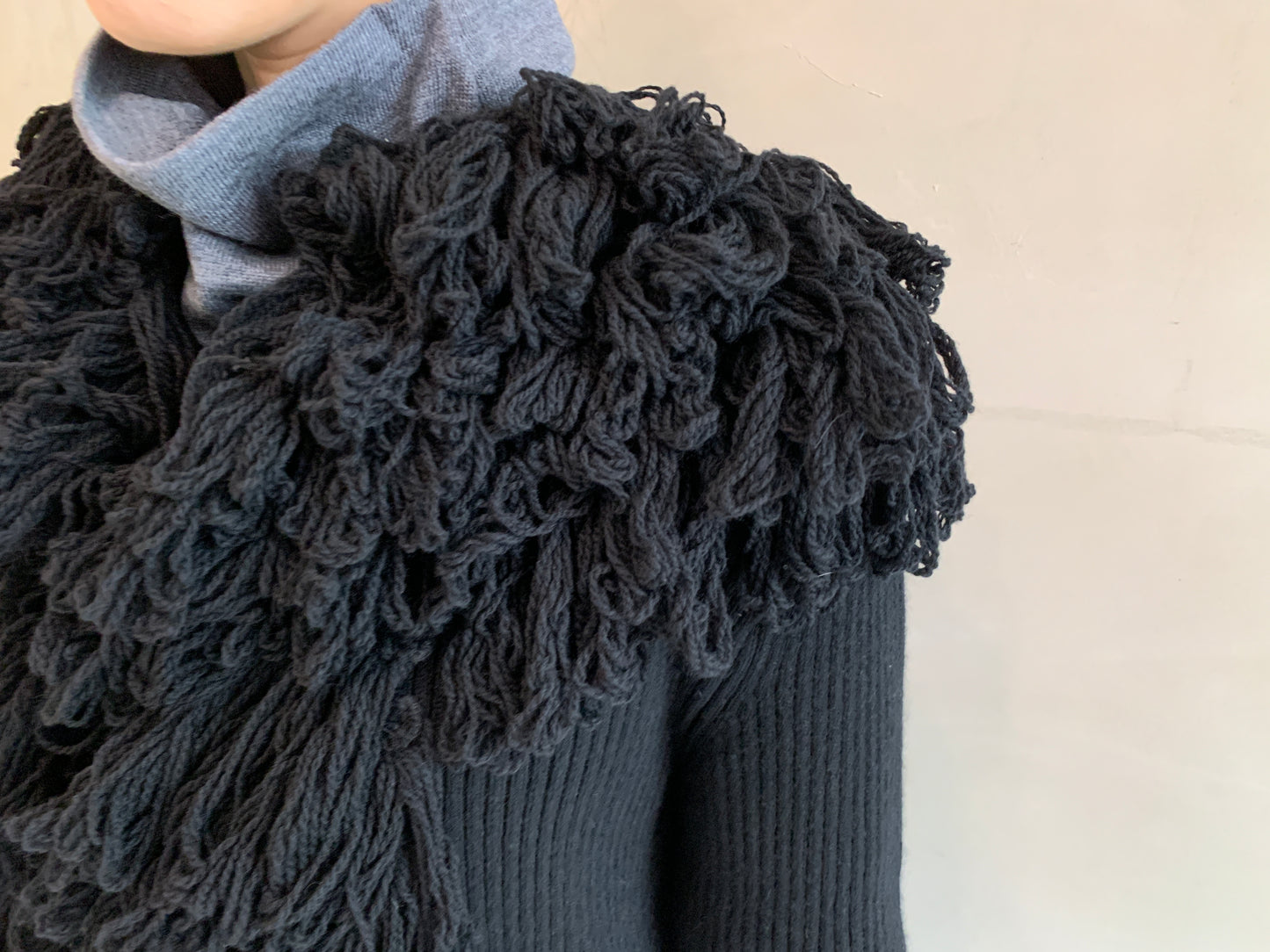 FRINGED EDGE CARDIGAN【25AW】