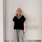 Vネックベスト【25AW】