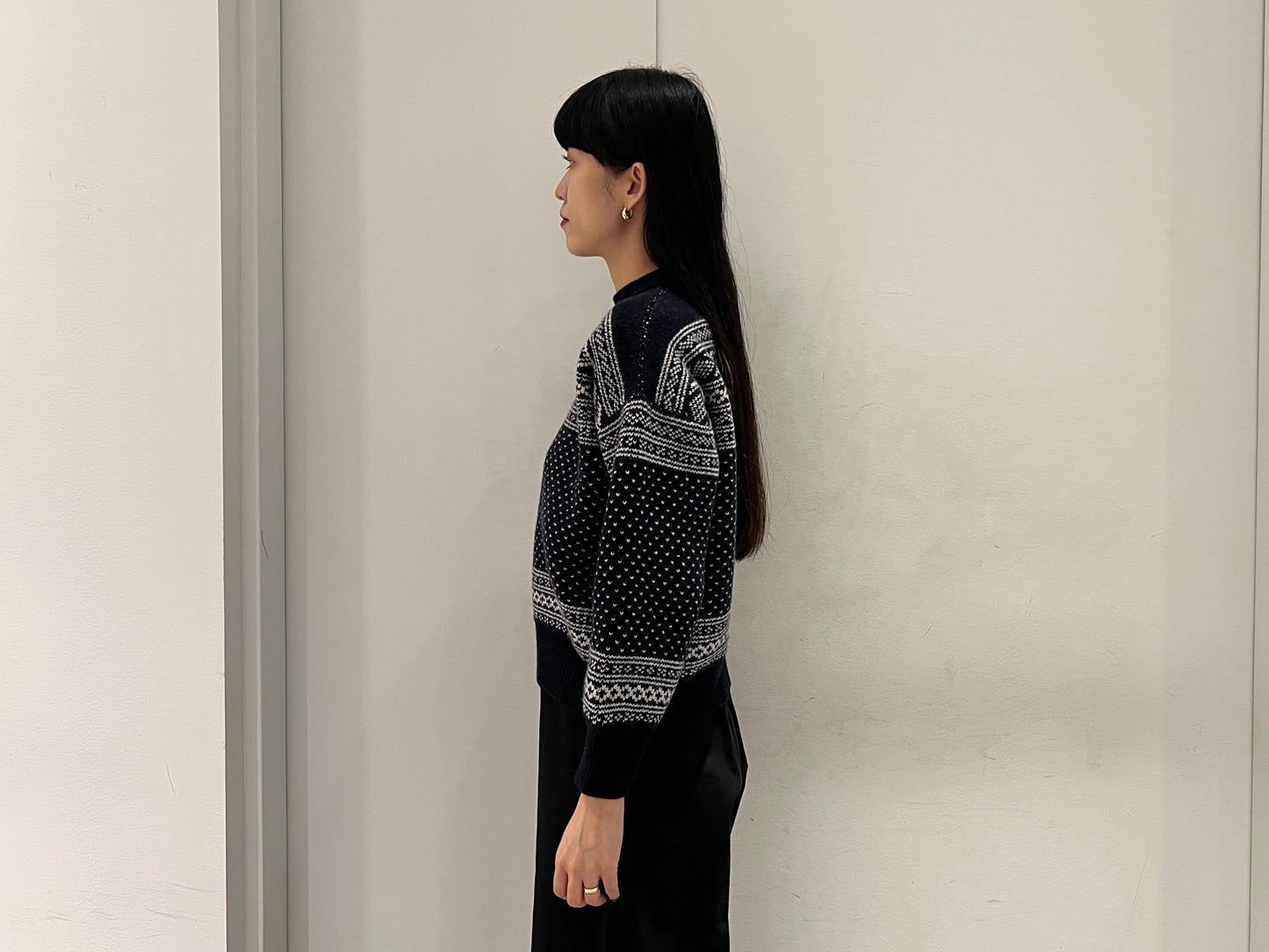 総柄ニット【25AW】