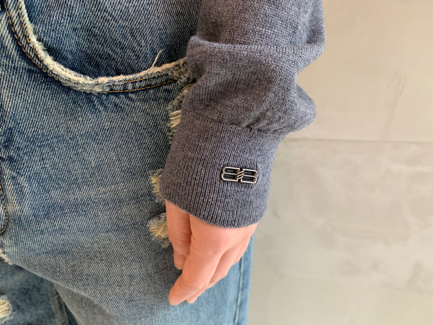 Drappy Sweater【25AW】