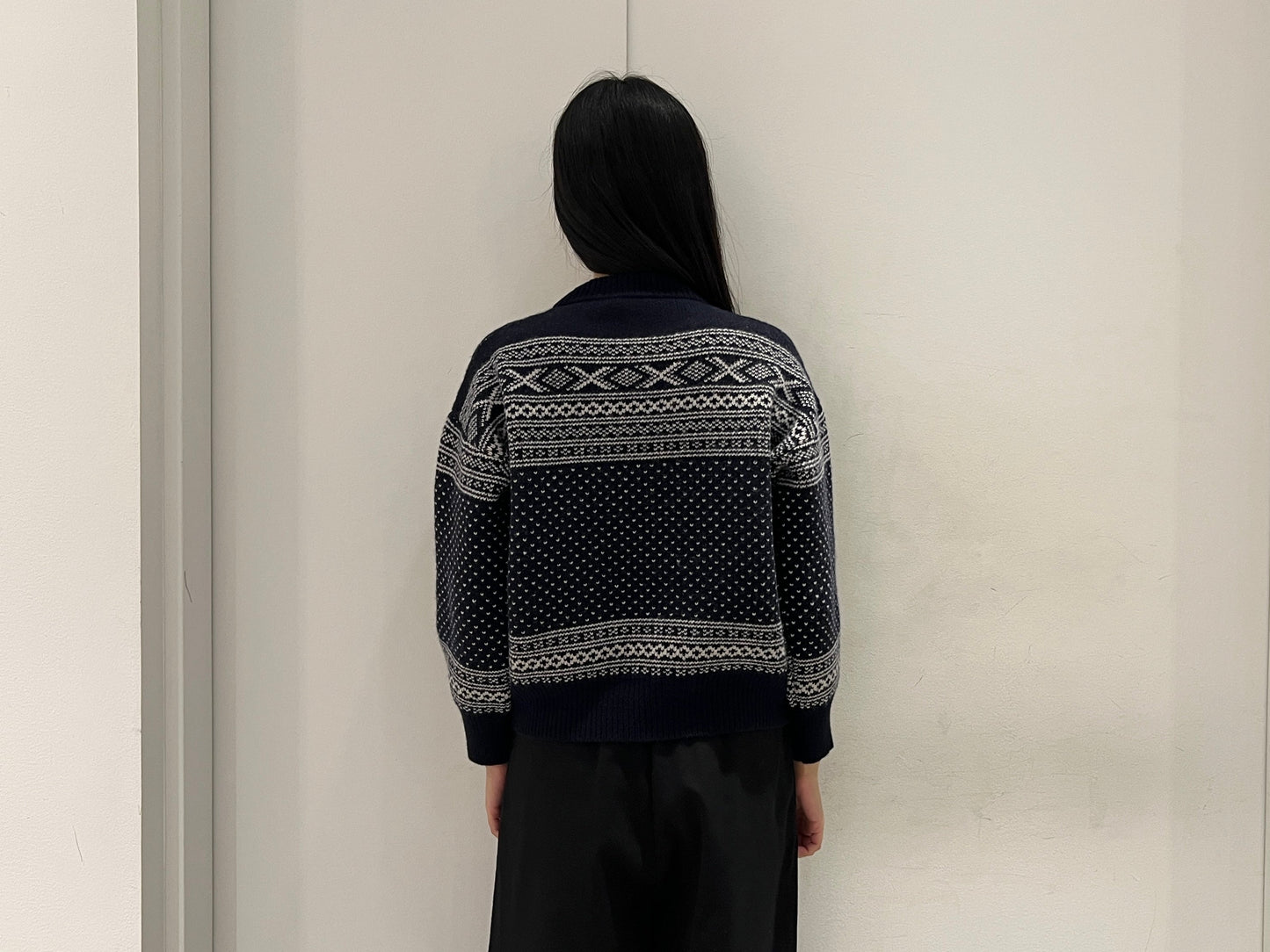 総柄ニット【25AW】