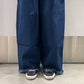 デニム ベルテットパンツ