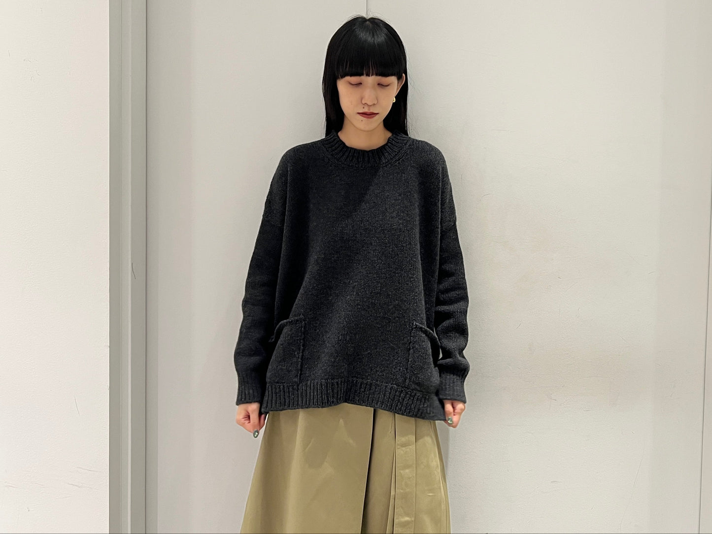 クルーネックニット【25AW】