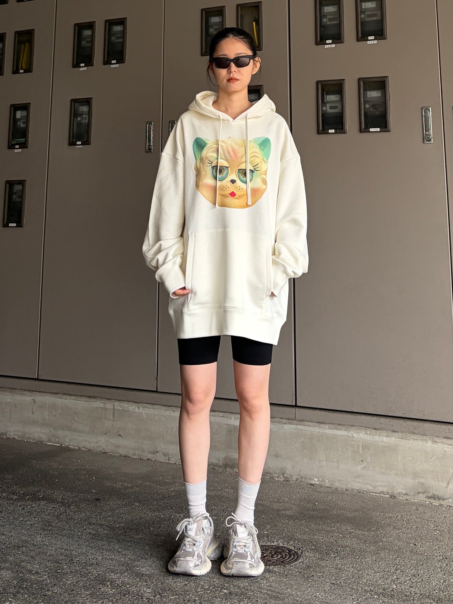 プリントフーディ（MEN）