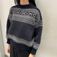 総柄ニット【25AW】