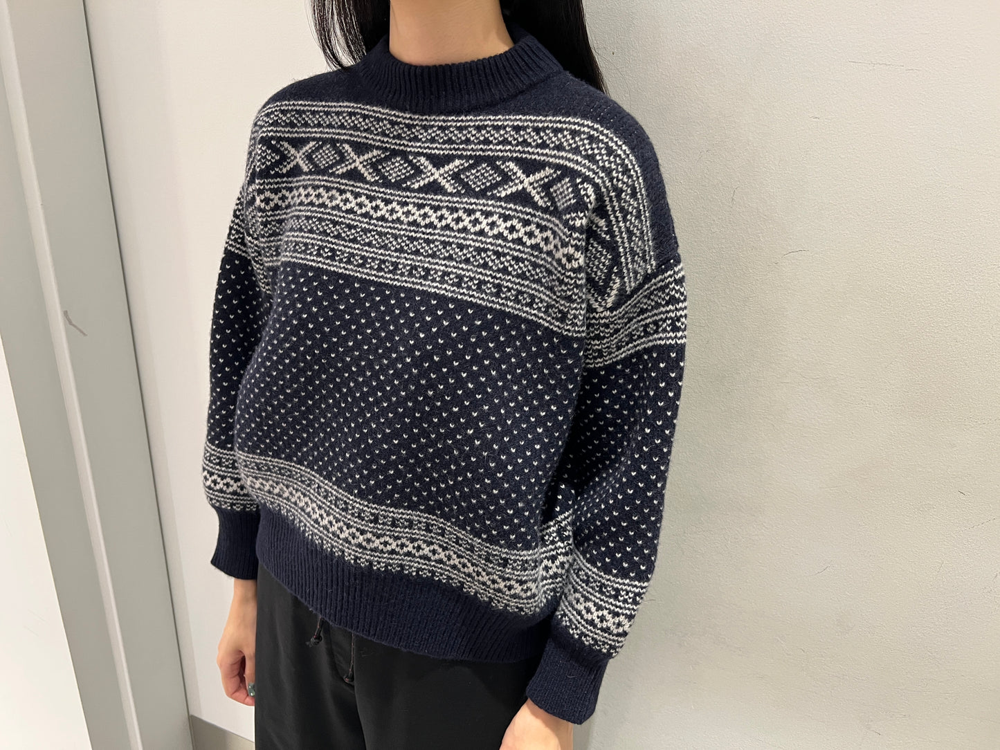 総柄ニット【25AW】