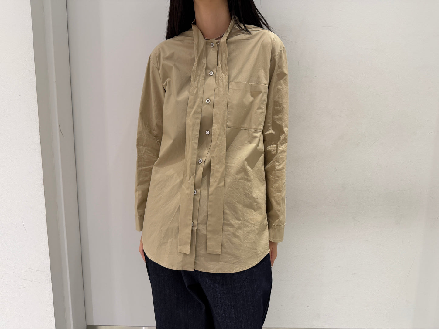 タイ付ブラウス【25AW】