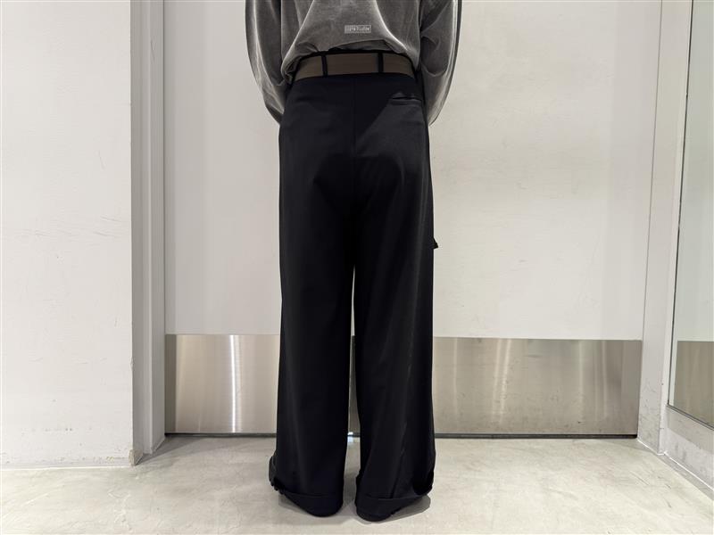 ベルト付ワイドパンツ【25AW】