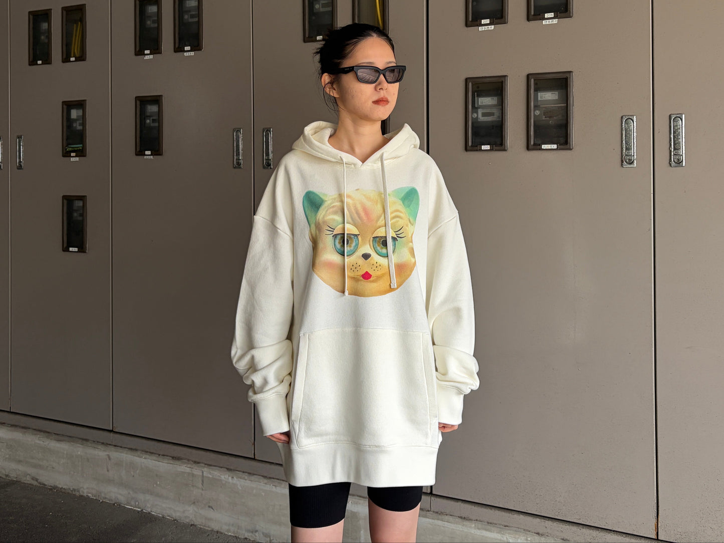 プリントフーディ（MEN）