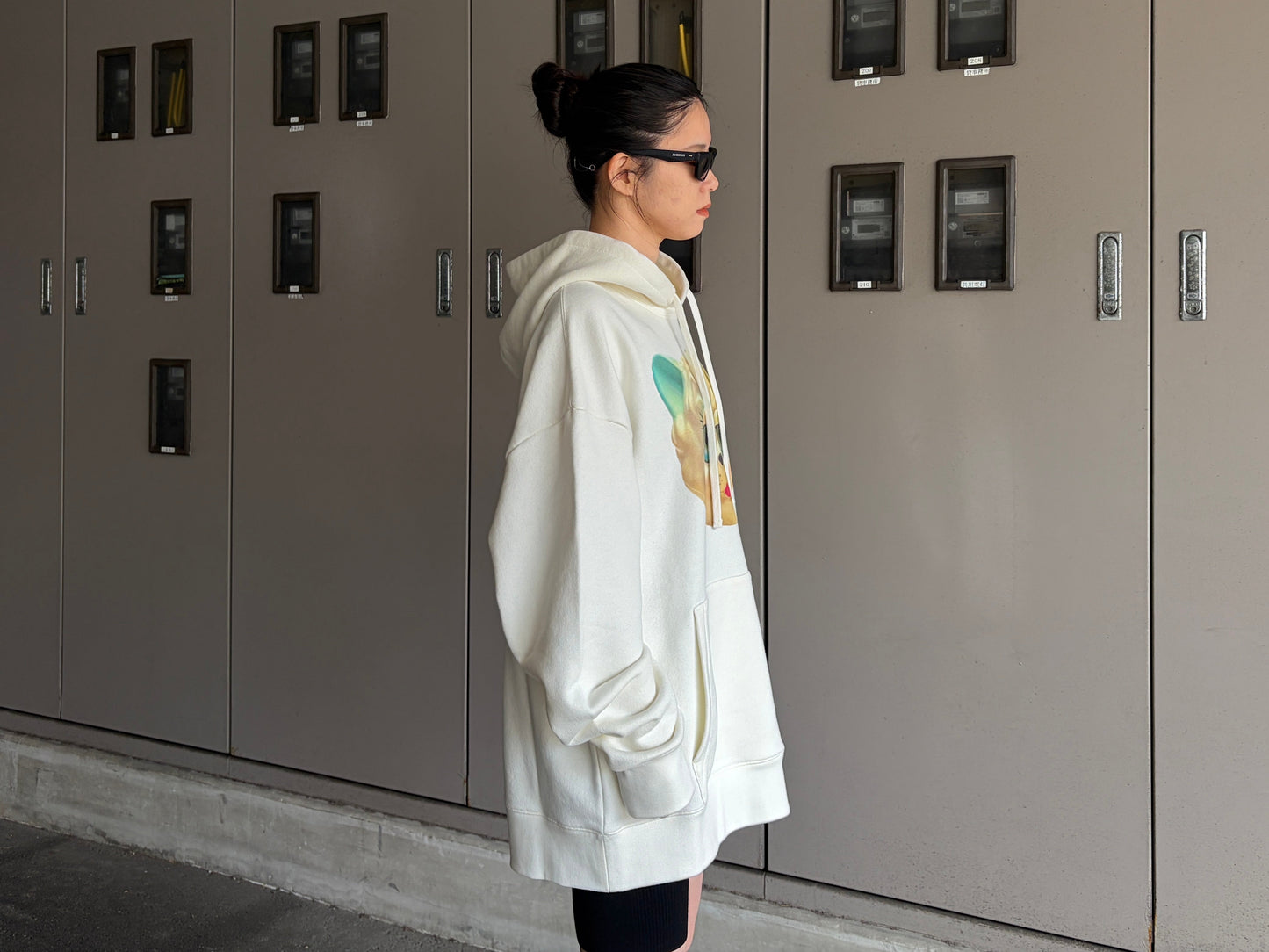 プリントフーディ（MEN）