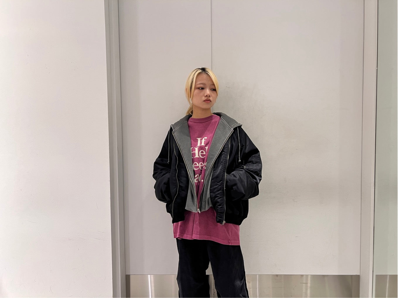 レイヤードボンバージャケット【25AW】