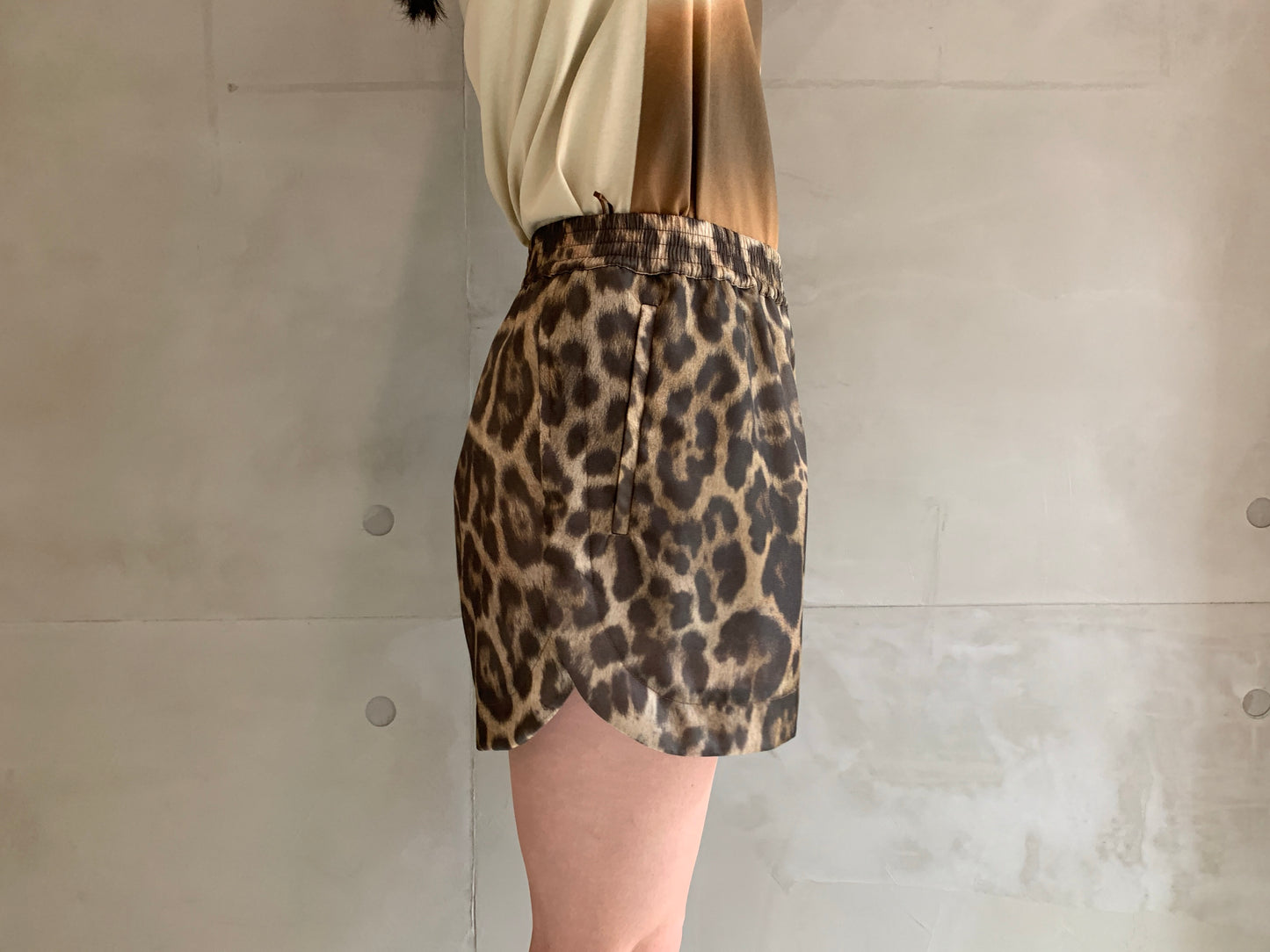 LEOPARD PRINT SHORTS【25SS】