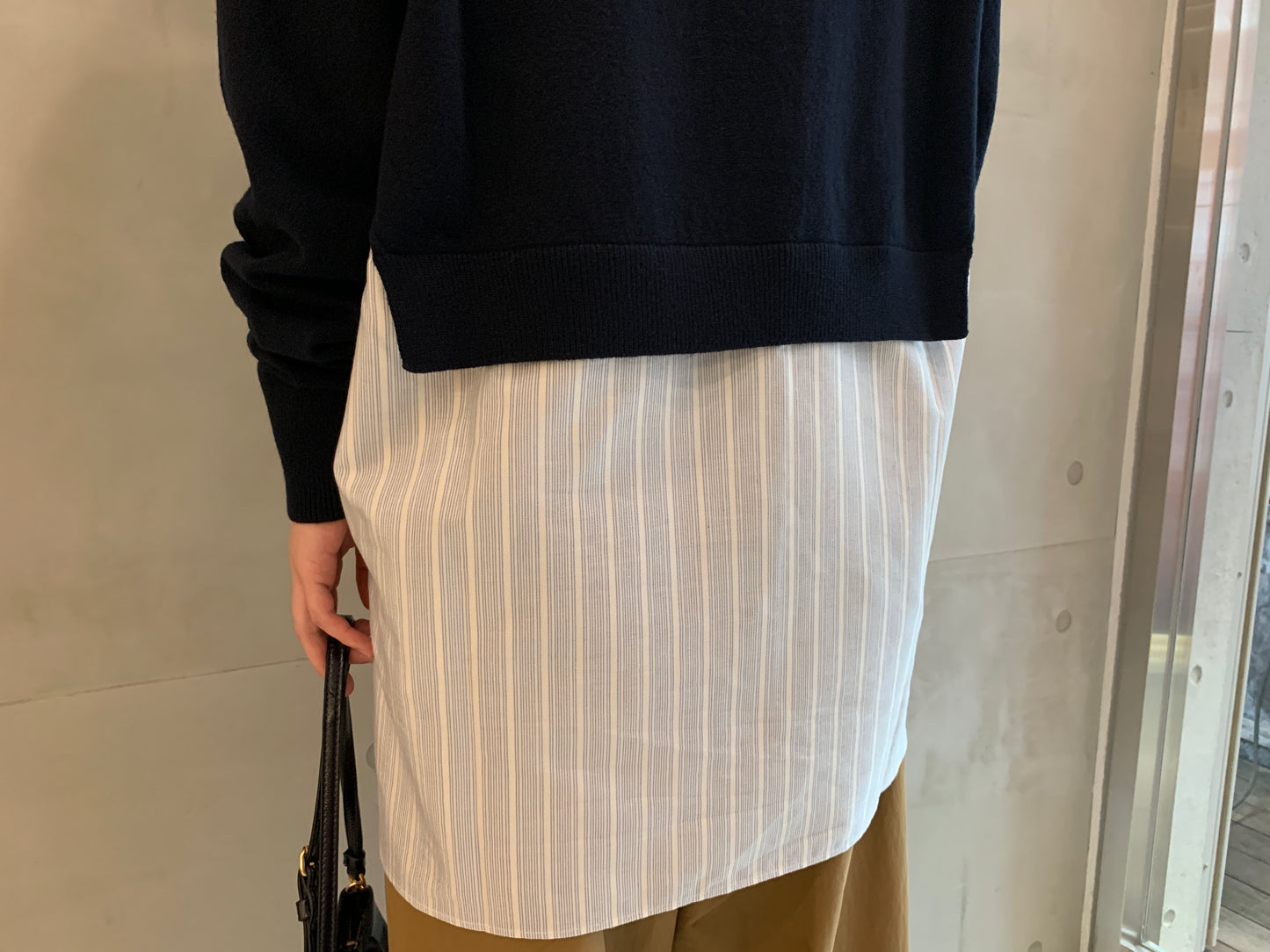 KNIT AND FABRIC CARDIGAN【25AW】