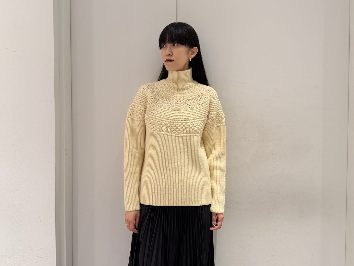 ハイネックリブニット（MEN)【25AW】