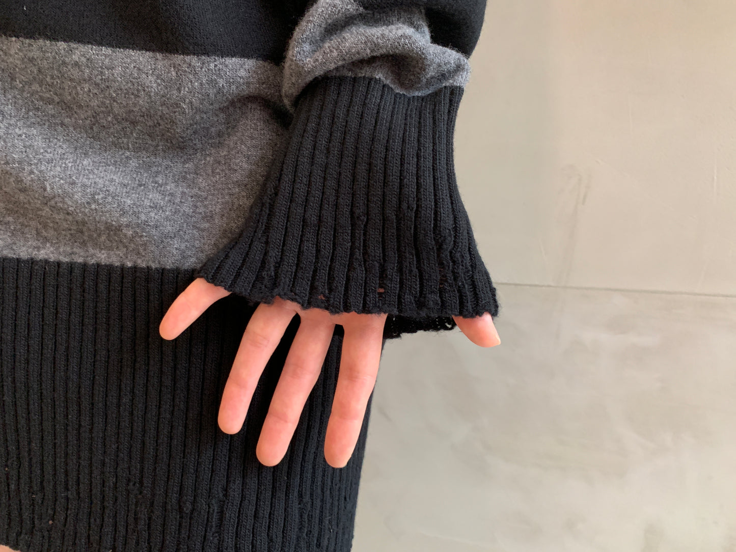 SPORTY STRIPE DRESS【25AW】