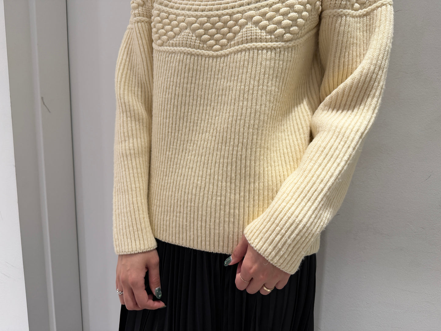 ハイネックリブニット（MEN)【25AW】