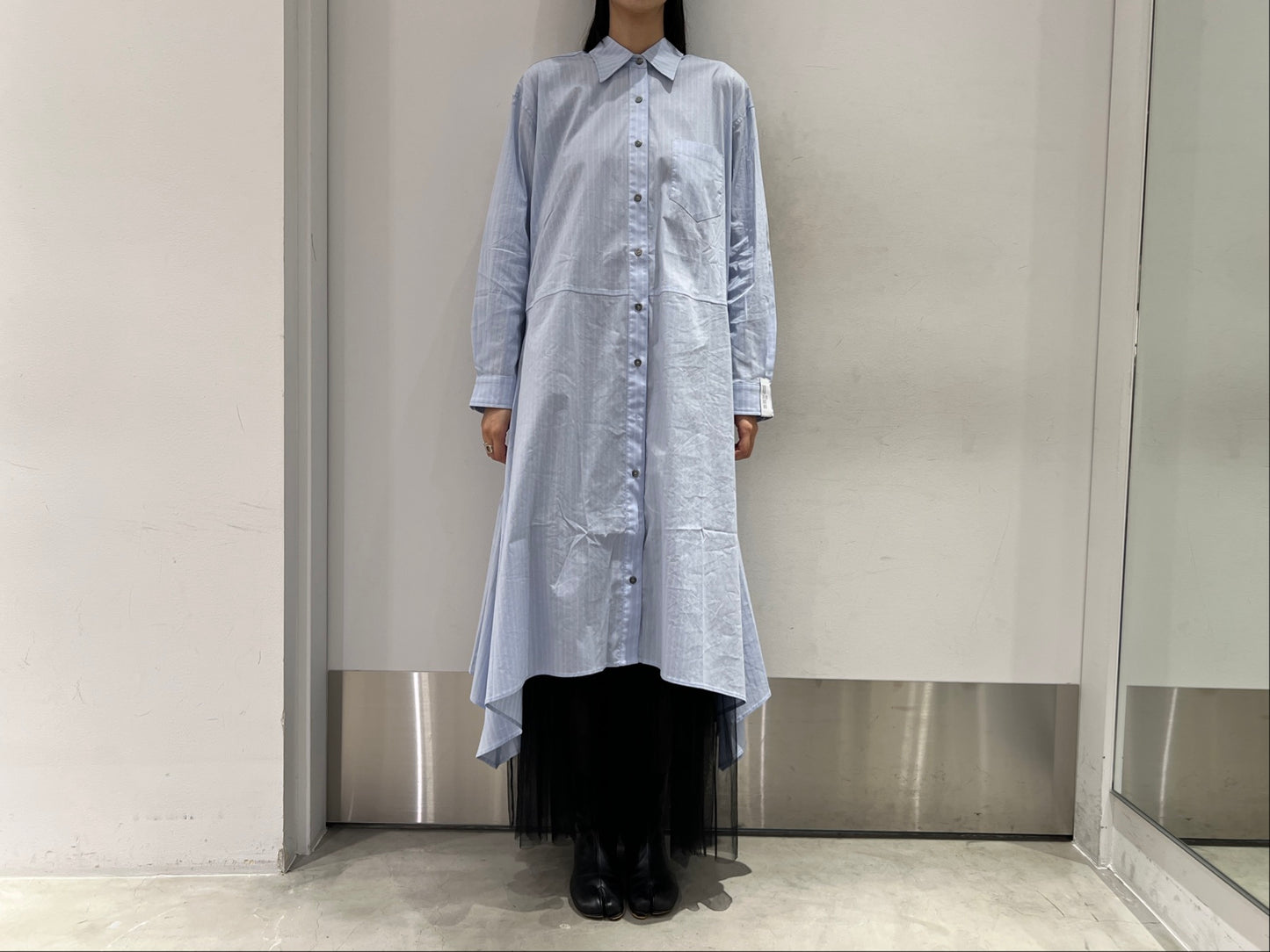 SHIRTS SLEEVE TIE DRESS【25AW】