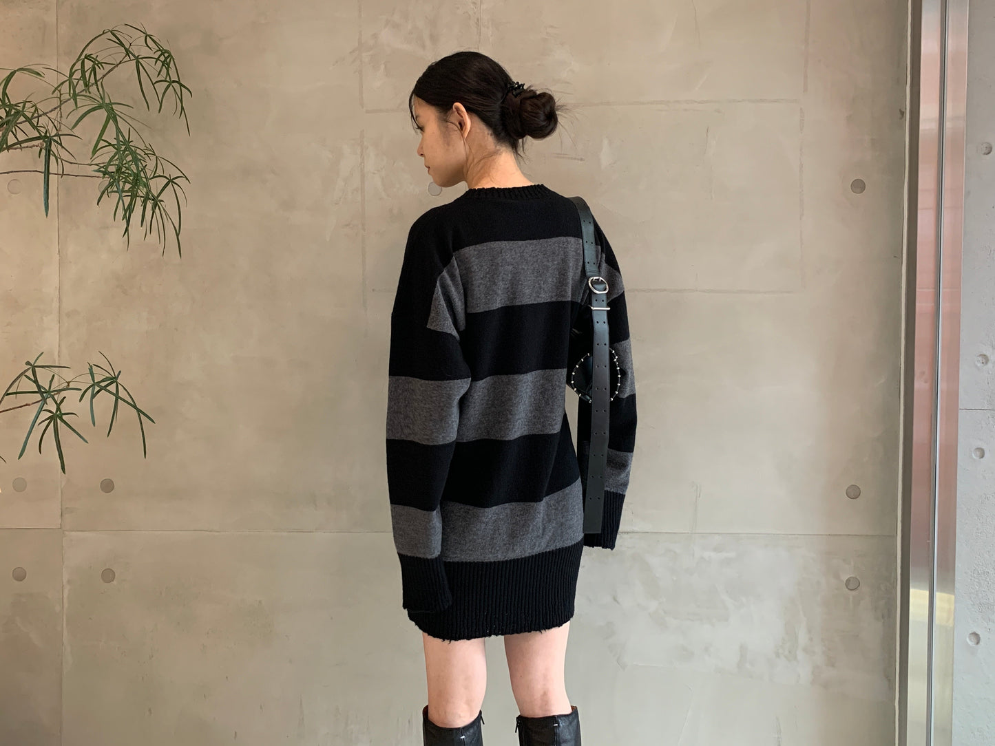 SPORTY STRIPE DRESS【25AW】