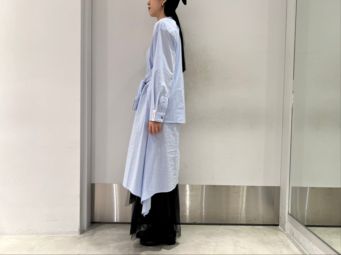 SHIRTS SLEEVE TIE DRESS【25AW】
