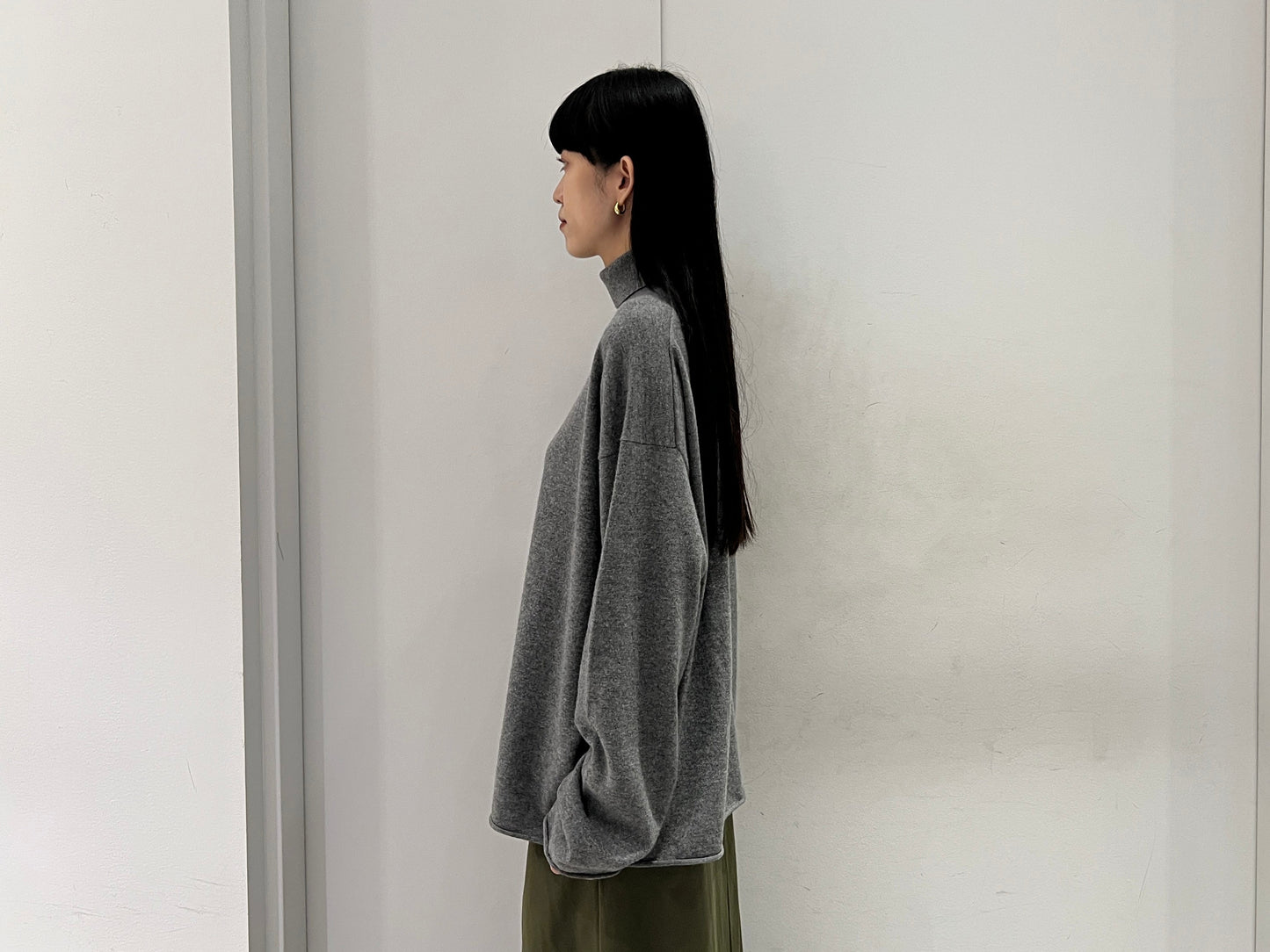 high neck pullover long sleeves【25AW】