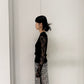 FROWER LACE TUNIC TOP【25AW】