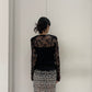 FROWER LACE TUNIC TOP【25AW】