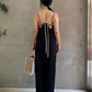 V-NECK JUMPSUIT