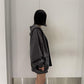 LOGO OVERSIZED ZIP-UP HOODIE【25AW】