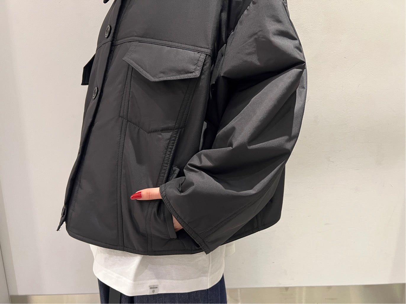 フロントボタンジャケット【25AW】