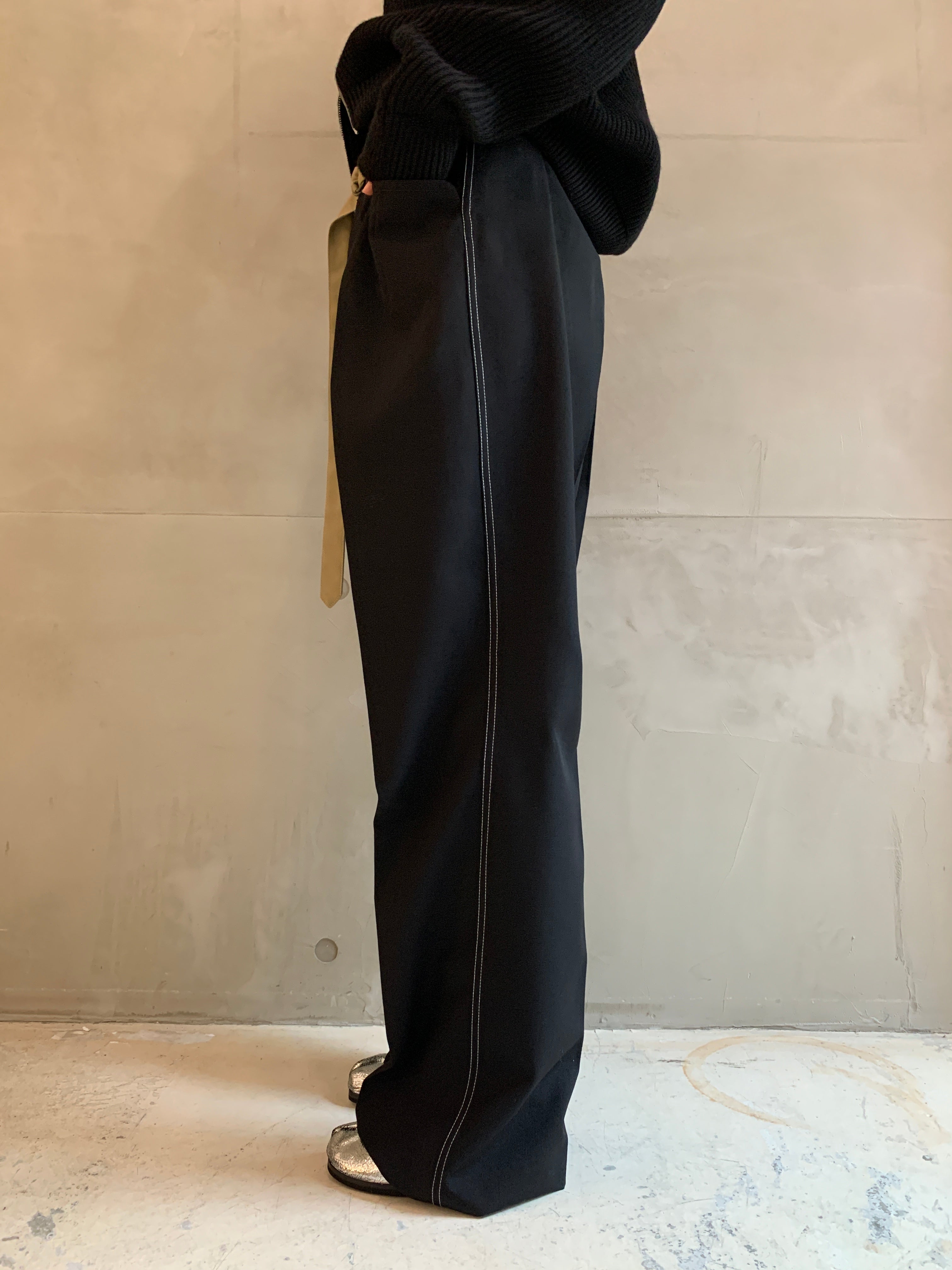 ベルト付ウールパンツ｜MAISON MARGIELA（メゾン マルジェラ）通販