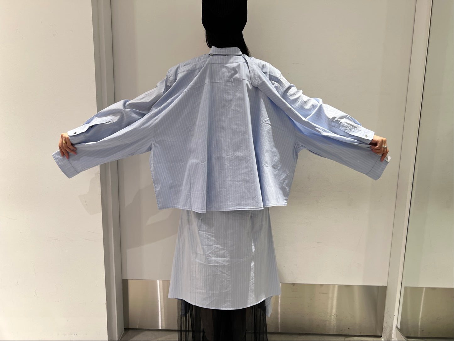 SHIRTS SLEEVE TIE DRESS【25AW】