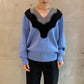 MIRACLE LACE VNECK KNIT【25AW】　