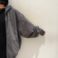 LOGO OVERSIZED ZIP-UP HOODIE【25AW】
