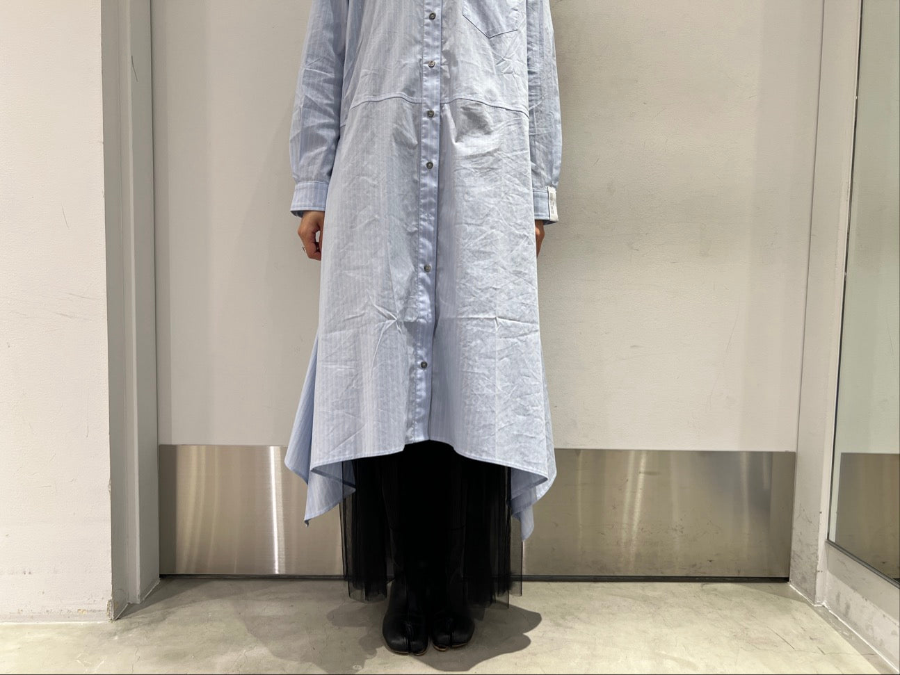 SHIRTS SLEEVE TIE DRESS【25AW】