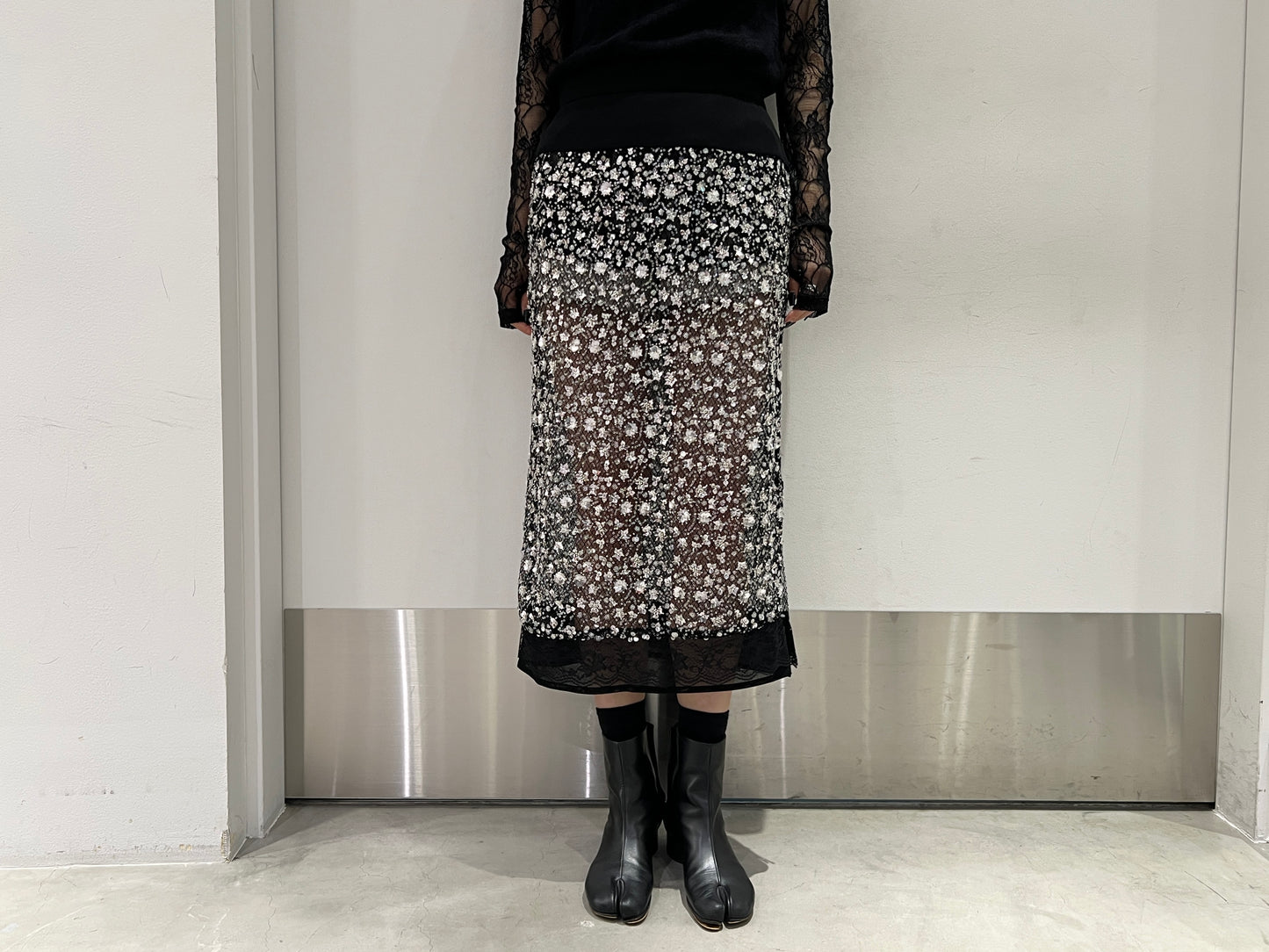 スパンコールスカート【25AW】