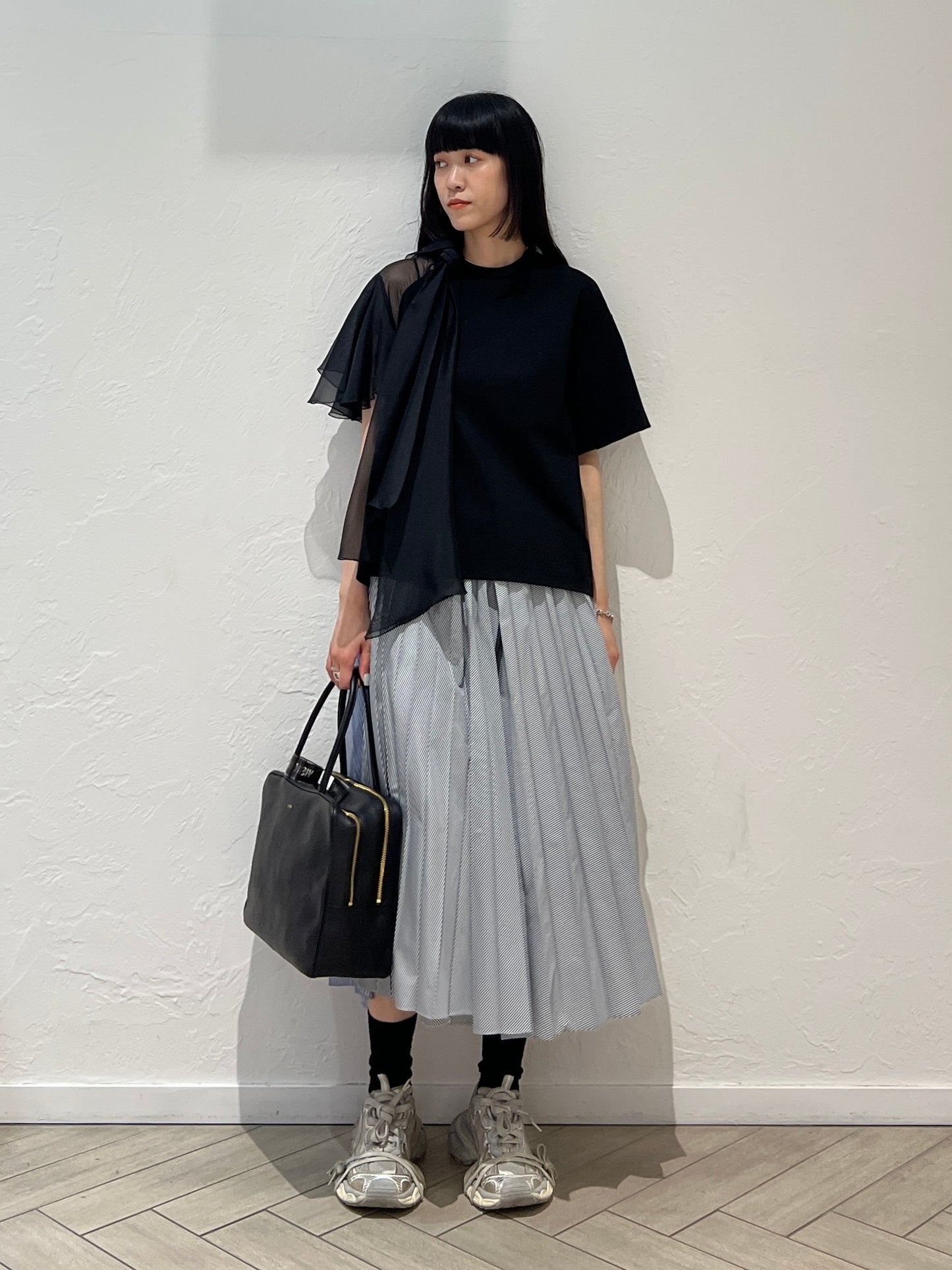 タイ付切替Tシャツ【25SS】