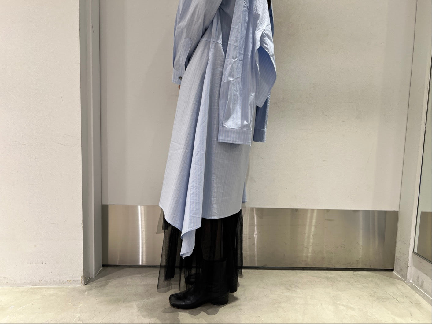 SHIRTS SLEEVE TIE DRESS【25AW】