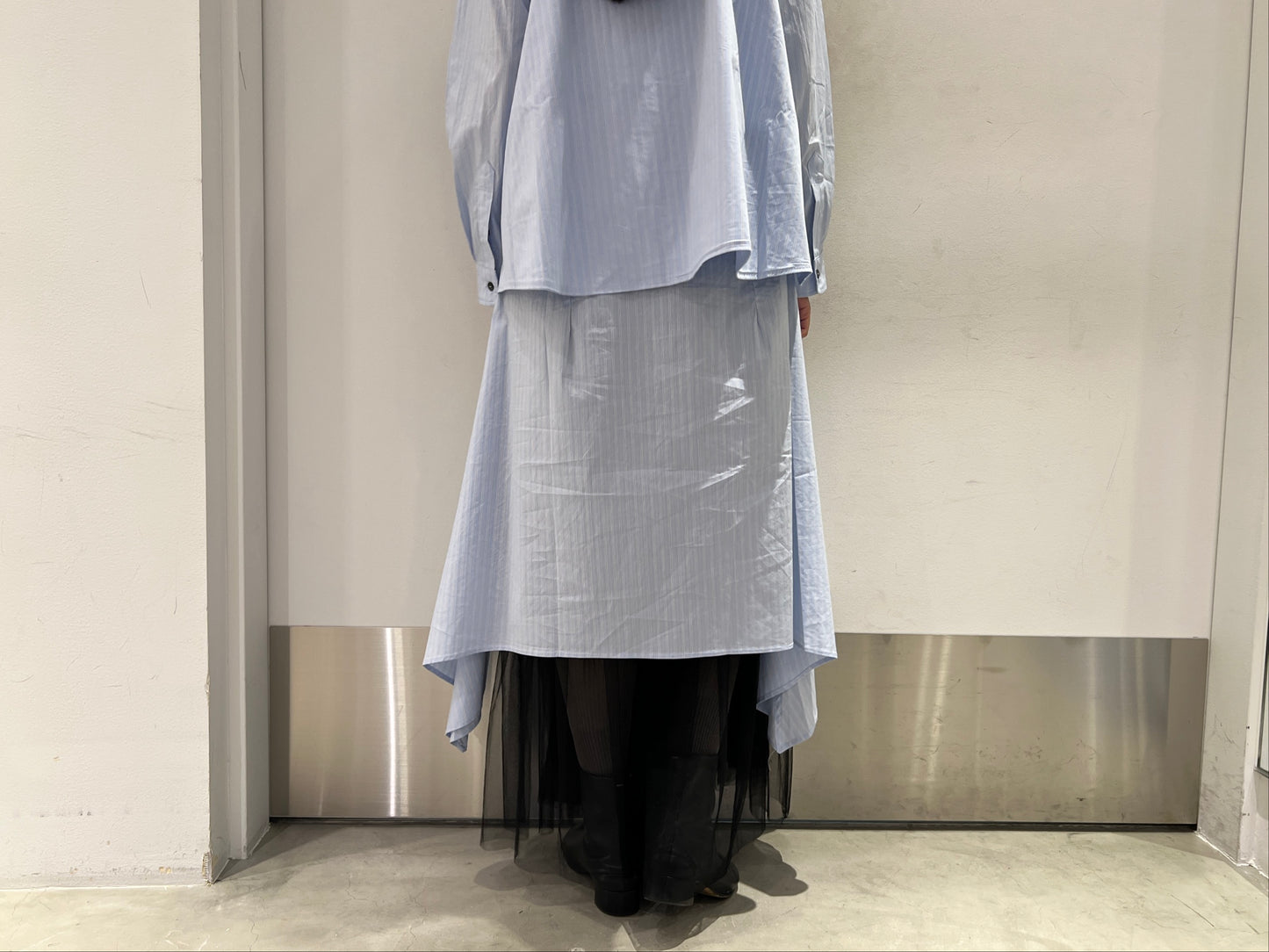 SHIRTS SLEEVE TIE DRESS【25AW】