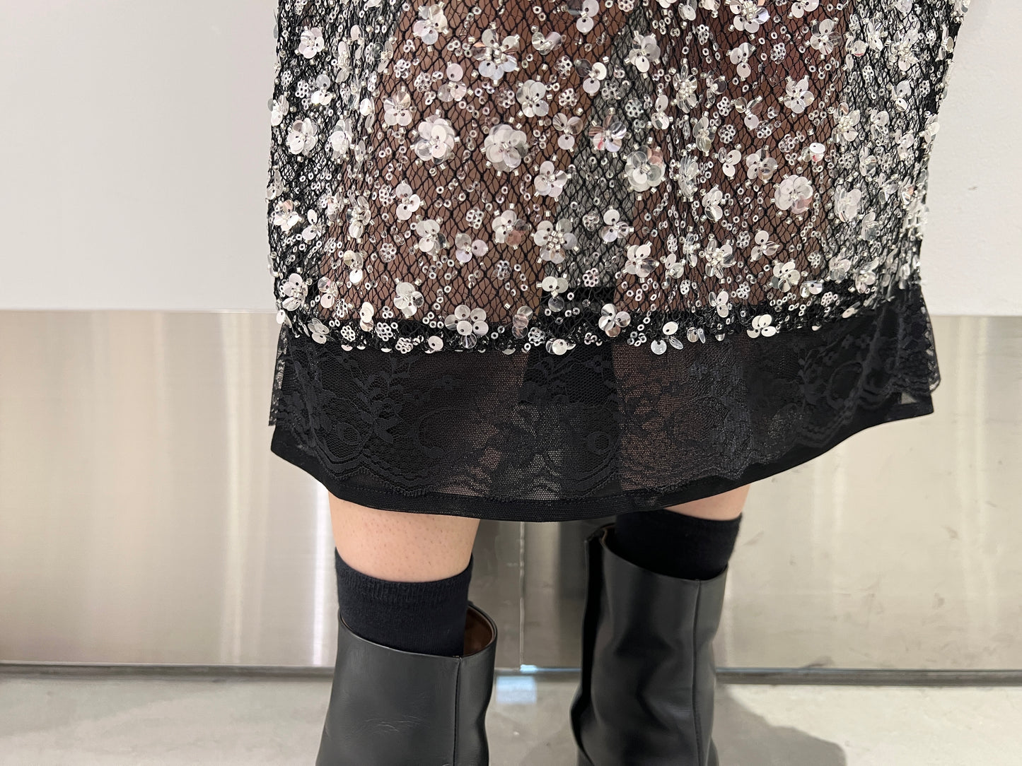 スパンコールスカート【25AW】