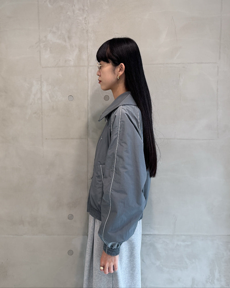 High Collar Tracksuit Jacket